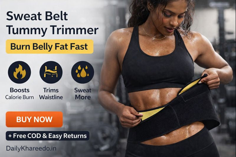 Sweat Belt - Hot Body Shaper, Belly Fat Burner for Men & Women