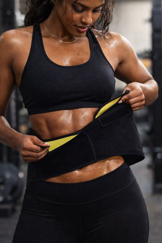 Sweat Belt - Hot Body Shaper, Belly Fat Burner for Men & Women
